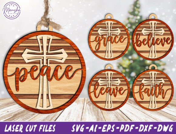 Christian Cross Ornament SVG Bundle Review for Real Projects
