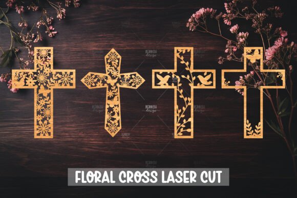 Christian Cross Silhouette Laser Cut: A Faithful Embroidery Design for Real Projects