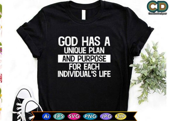God Has a Unique Plan Christian T-shirt Review for Real Projects