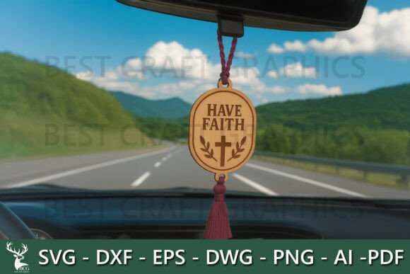 Have Faith Laser Cut Car Sign Review: A Designer’s Perspective
