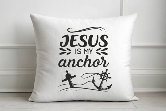 Jesus Is My Anchor: A Faith-Filled Embroidery Design for Real Projects