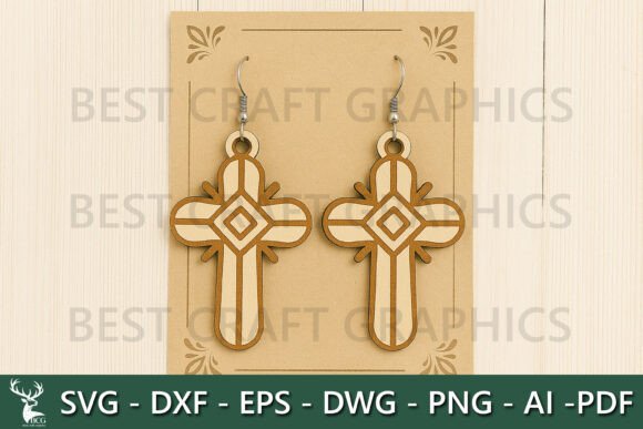 Review of Faith Word Earrings – Inspirational SVG for Real Embroidery Projects