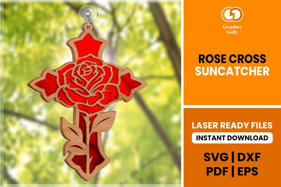 Rose Cross Suncatcher SVG: A Designer's Perspective on Real-World Use