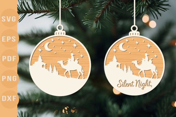 Silent Night Christmas Ornament SVG Review for Real-World Projects