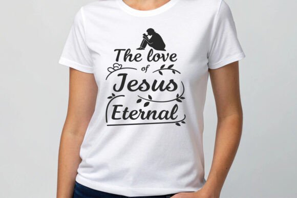 The Love of Jesus is Eternal: A Design for Heartfelt Embroidery Projects